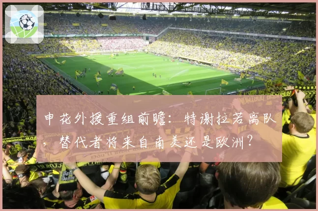 申花外援重组前瞻：特谢拉若离队，替代者将来自南美还是欧洲？