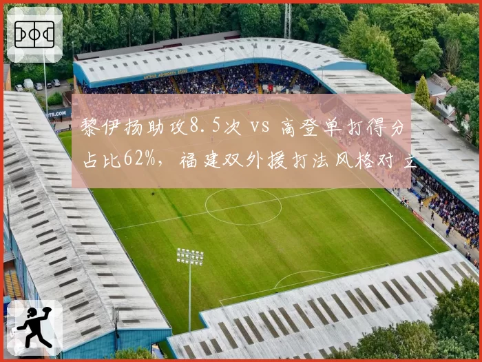 黎伊扬助攻8.5次 vs 高登单打得分占比62%，福建双外援打法风格对立