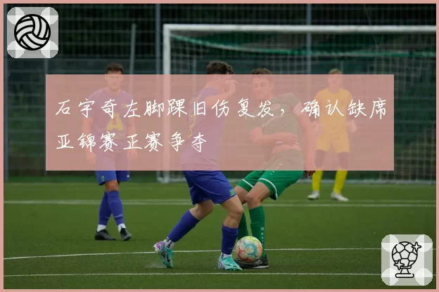 石宇奇左脚踝旧伤复发，确认缺席亚锦赛正赛争夺